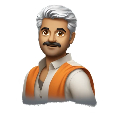 Vijay avec ajith  sticker