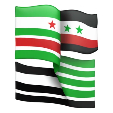 syria flag sticker