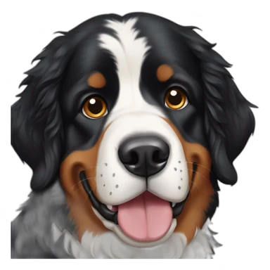 Bernese mountain dog irish sticker