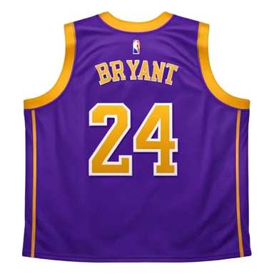 Kobe bryant jersey sticker