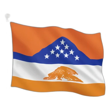 artsakh flag sticker
