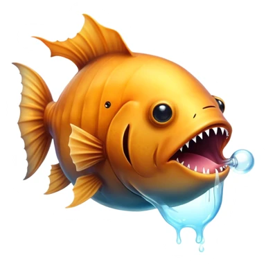 Anglerfish with light  sticker