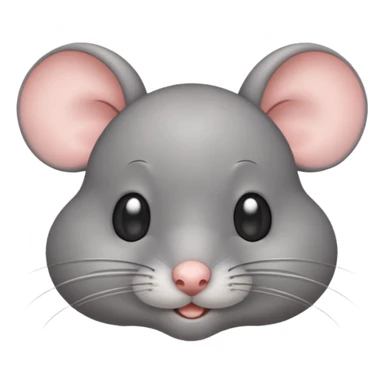 Un ratón cute volteando los ojos 🙄 como ese emoji SOLO LOS OJOS sticker