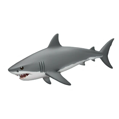 shark riding with brown hair short hair cut sticker