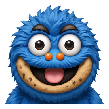 Cookie Monster sticker