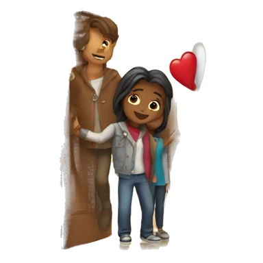 love is an open door sticker