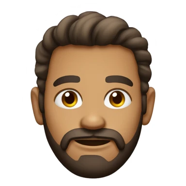 um homem de cabelo feito castanhos, sem barba, musculoso, com olhos castanhos e de quimono sticker