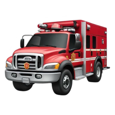 fire fire department vehicle sticker