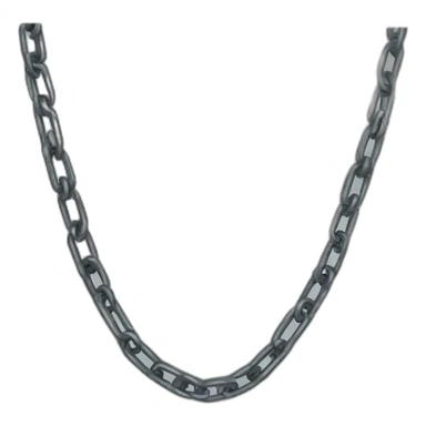 Metal chain sticker