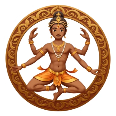 Nataraja swami sticker