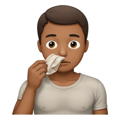 Man Smelling underwear sticker