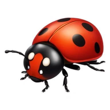 Ladybug qui meurt sticker
