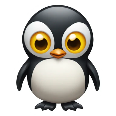 Replace penguin head with kellya head sticker