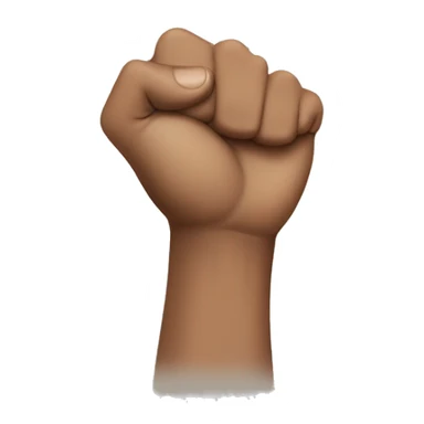 Hands closed together, similar to the “apes Together strong” with fists closed sticker