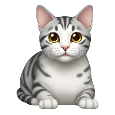 American shorthair cat sticker