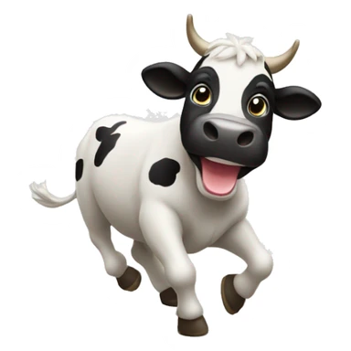 vache qui fait de la dance sticker