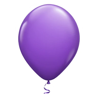 iPhone text purple balloon sticker