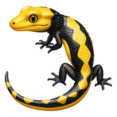 Salamandra salamandra sticker