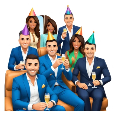 Branden Condy entrepreneur internet celebrity iman gads alex hormozi Patrick bet david gary see grant cardone on a jet celebrating WHOP ownership  sticker