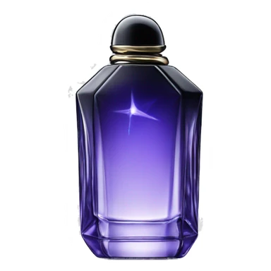 mugler alien perfume bottle  sticker