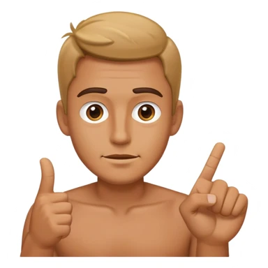 Man Gesturing No sticker