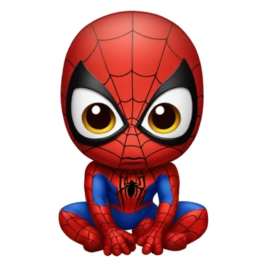 Baby Spiderman sticker