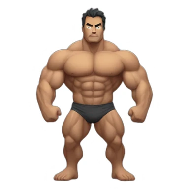 muscle primitive sfw sticker