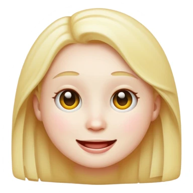 emoji with white dots on face sticker