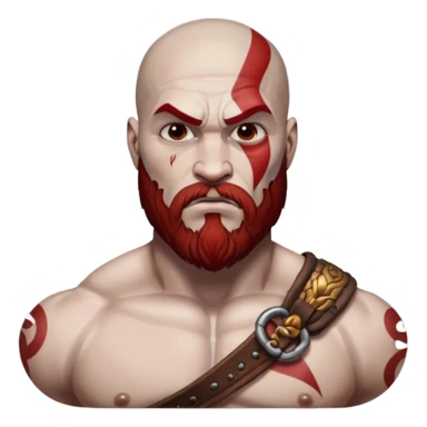God of War Kratos (skin white) sticker
