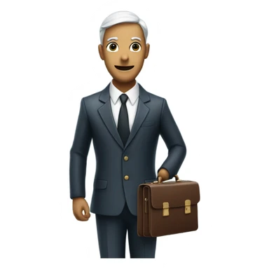 Salesman squid game sticker