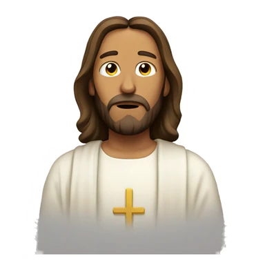 jesus christ pray sticker