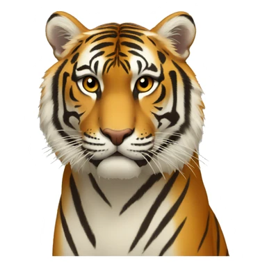 Tigre enfadado  sticker