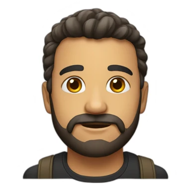 Havali bir emoji sticker