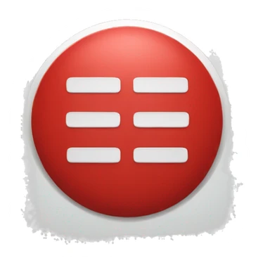 Red button with the submit text sticker