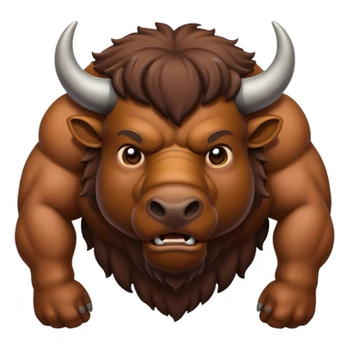 Bison thunder  sticker