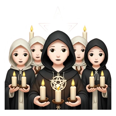 satanic ritual sticker