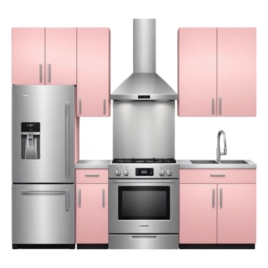 Hellrosa kitchen ait sticker