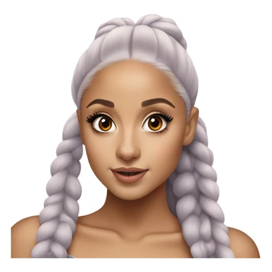 Hyper Realism Ariana Grande photo  sticker