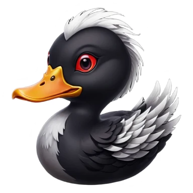 Demon Duck sticker