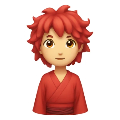 red color shiztsu sticker