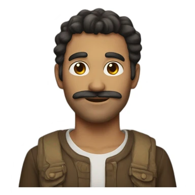 Hommes Simon sticker