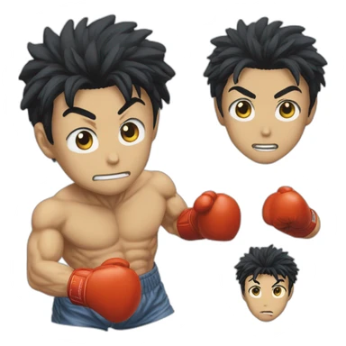 Hajime no ippo takamura sticker