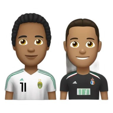 Ronaldo et Ronaldinho sticker