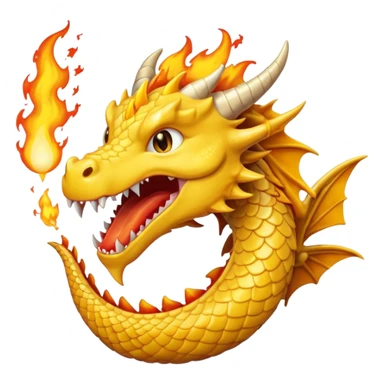 Slick dragon mixed cananoli dragon =yellow color:col <biner fire birsting mouth /ring tips Z sticker