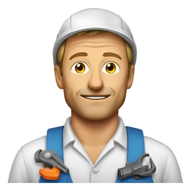  Christian Lindner as a mechanic sticker