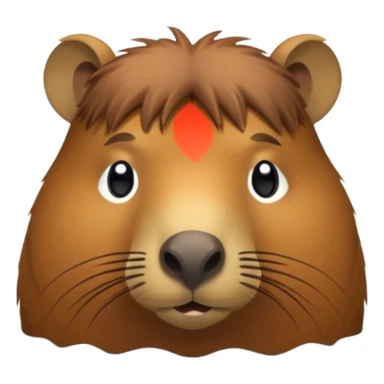 Capybara sticker