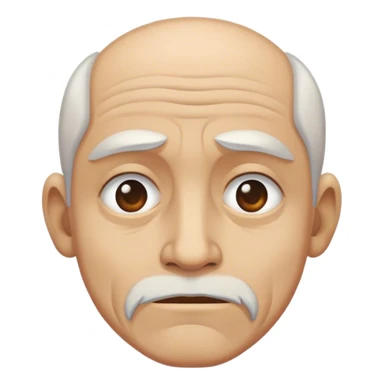 poor man with frame sticker