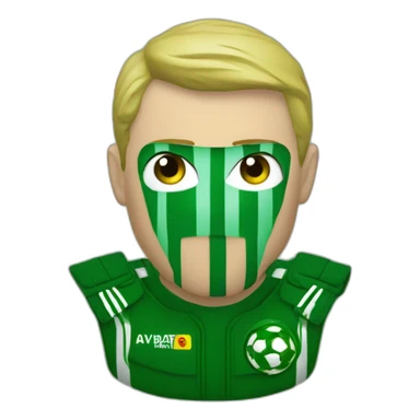 Ultras green army sticker