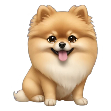 pomeranian dressed like taylor swift sticker