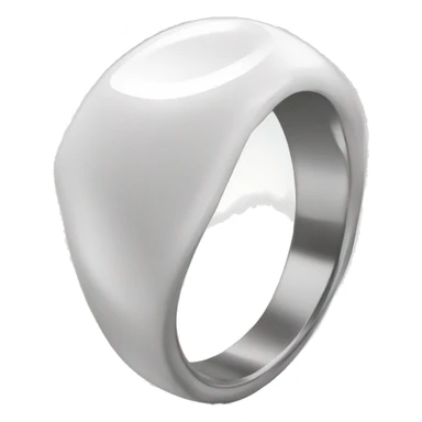anillo blanco brillante  sticker